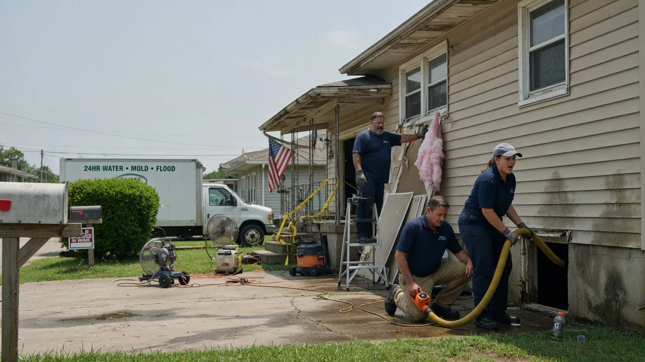 Water Damage Repair in Flora, IL near me